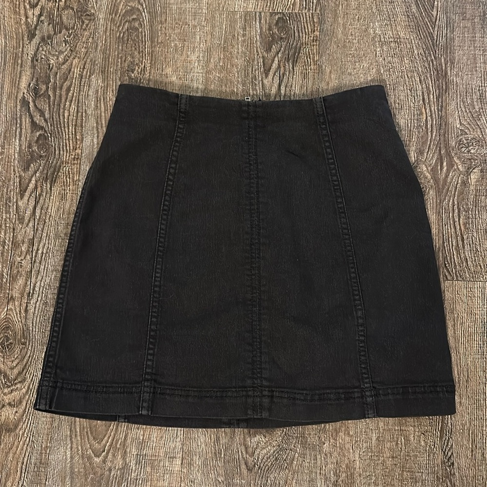 Free People Skirt: Black